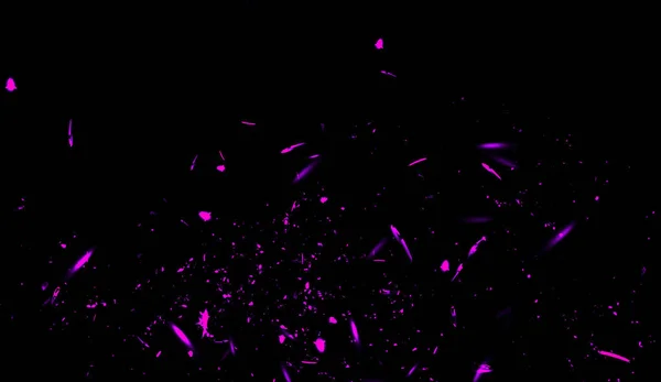 Glitter lights background.abstract lila dunkel glitter fire particles lights texture or texture overlays — Stockfoto