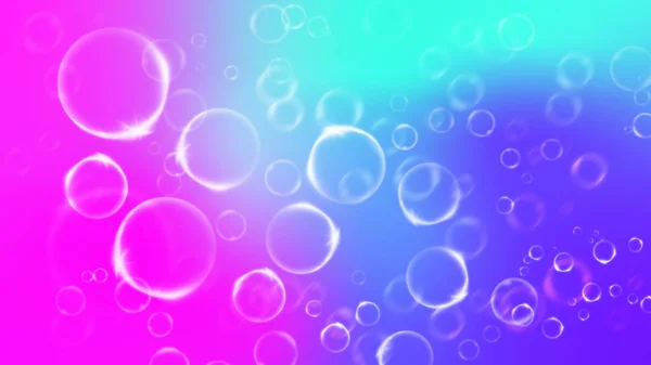 Bubliny pod vodou na přechodových pozadí. Pozadí abstraktní textury — Stock fotografie