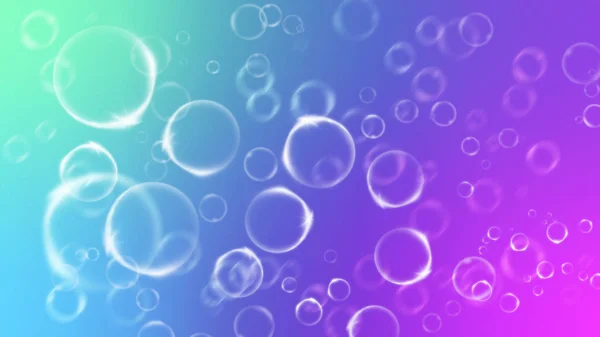 Blasen unter Wasser auf dem Hintergrund des Gefälles. abstrakte Textur Hintergrund — Stockfoto