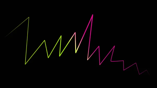 Audio Digital equalizer-teknik, Pulse Musical. Abstrakt av solitt vinka bakgrund. — Stockfoto