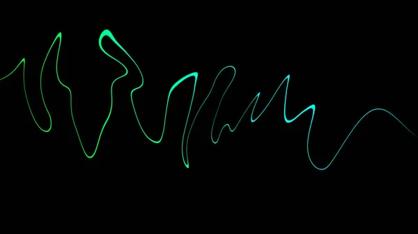 Farbenfroh sprechende Schallwellenlinien. Design-Texturelement. — Stockfoto