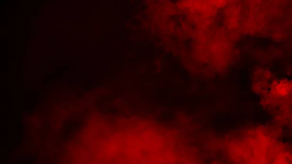 Red Smoke strean Studio. Abstrakt dimma textur överlagringar. — Stockfoto