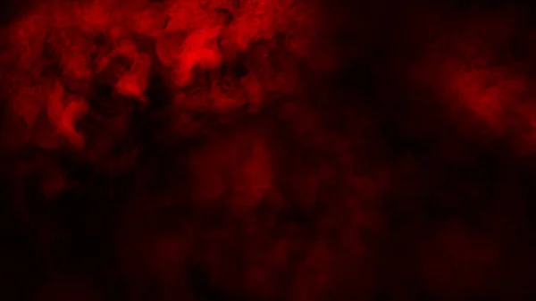 Red Smoke strean Studio. Abstrakt dimma textur överlagringar. — Stockfoto