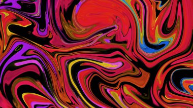 Dijital sıvı dalga soyut arka plan. Kapak, el ilanı için çizgi sanatsal doku.