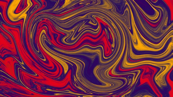 Kleurrijke digitale abstracte creatieve achtergrond gemaakt van gebogen vormen. — Stockfoto