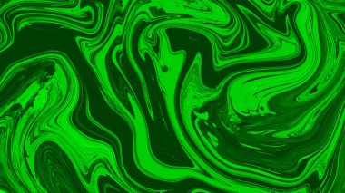 Kavisli şekillerden yapılmış renkli dijital soyut yaratıcı arka plan.