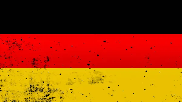 Flagge Deutschlands. patriotische alte Grunge Vintage Textur Hintergrund. Gestaltungselement — Stockfoto