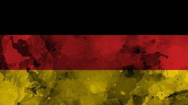 Flagge Deutschlands. patriotische alte Grunge Vintage Textur Hintergrund. Gestaltungselement — Stockfoto