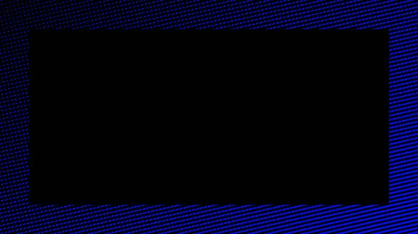 Fondo de duótono frontera abstracto. Hipnosis azul medio tono arte psicodélico. Elemento marco de diseño . —  Fotos de Stock