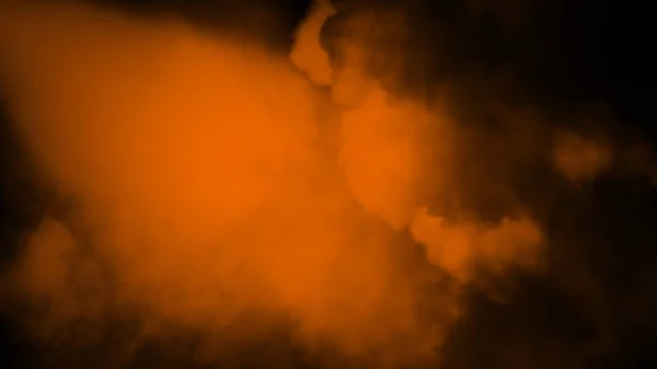 Абстрактный оранжевый прожектор на фоне дымного тумана. Текстурный фон для элемента графического веб-дизайна . — стоковое фото
