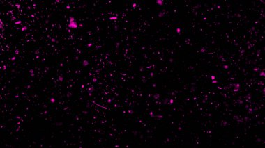 Rastgele mor közler uçan bindirme tasarımı için arka planda izole parçacıklar kıvılcım.