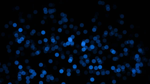 Blauwe abstracte bokeh textuur. Glitter kleurrijke lichte achtergrond. Ontwerpelement. — Stockfoto