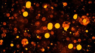 Altın soyut bokeh arka plan. gerçek lens parlama yıldız ile gerçek toz parçacıkları. glitter ışıkları . Abst.ract ışıkları defokus.