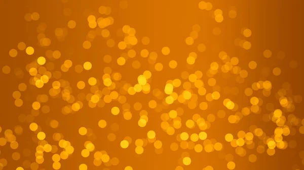 Fondo bokeh abstracto dorado. partículas de polvo reales con estrellas de destello de lentes reales. luces de brillo. Luces abstractas desenfocadas . — Foto de Stock