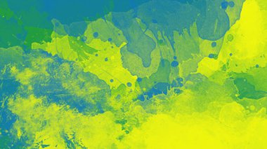 Suluboya canlı soyut arka plan. Resmin yakın çekim.