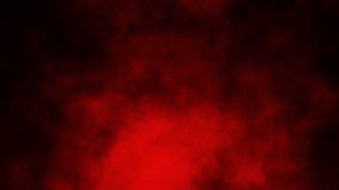 Kırmızı duman stüdyosu. Soyut sis dokusu örtüleri.