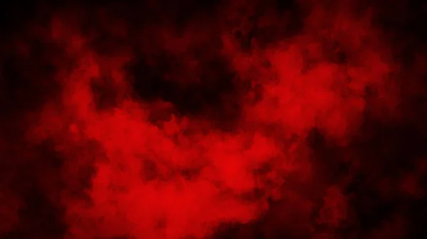 Studio de scène de fumée rouge. Superpositions abstraites de texture de brouillard. — Photo