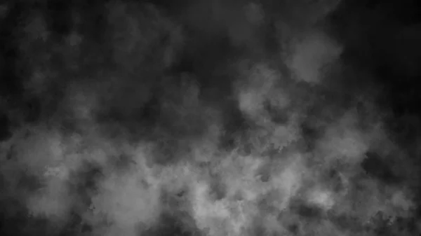 Abstracte rook stoom beweegt op een zwarte achtergrond. Het concept van aromatherapie. Ontwerpelement — Stockfoto