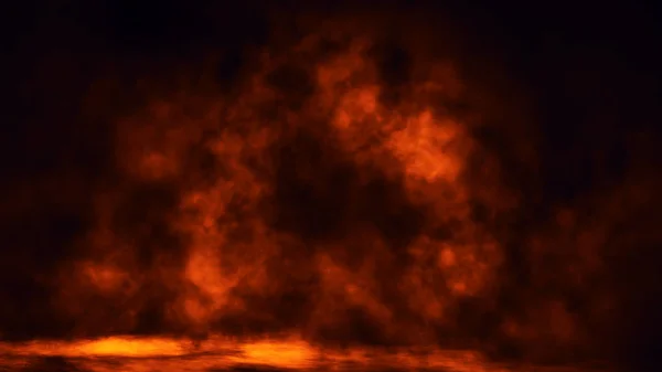 Superposiciones de textura de humo de fuego sobre fondo aislado. Efecto de fondo brumoso. Elemento de diseño . — Foto de Stock