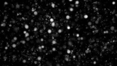 Siyah zeminüzerinde kar yağışı. Doku bindirmeleri . Tasarım öğesi.