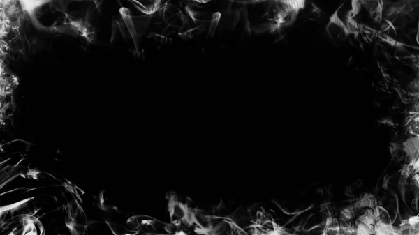 Fronteira do fumo. Efeito nebuloso para filme, banner, panfleto, capas. Elemento de projeto — Fotografia de Stock
