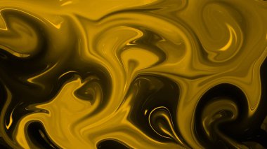 Kapak, el ilanı, broşür, düğün Davetiyesi için trendy sıvı dalga sarı soyut degrade arka planlar.