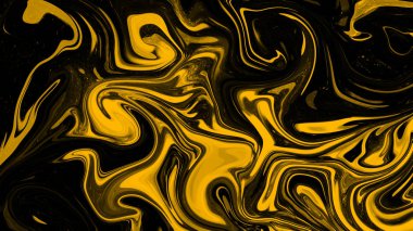 Kapak, el ilanı, broşür, düğün Davetiyesi için trendy sıvı dalga sarı soyut degrade arka planlar.