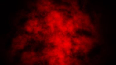 Kırmızı duman stüdyosu. Soyut sis dokusu örtüleri.