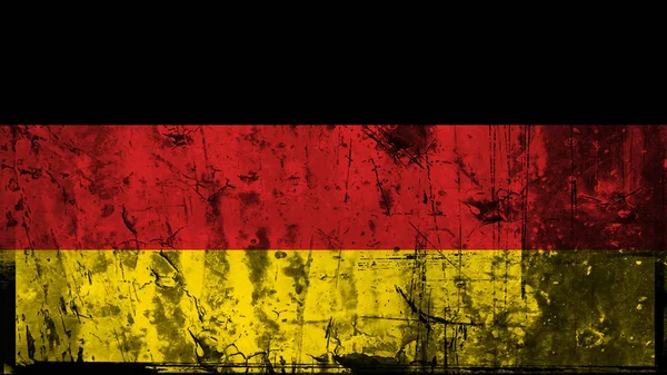Flagge Deutschlands. patriotische alte Grunge Vintage Textur Hintergrund. — Stockfoto