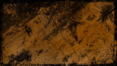 Metin için izole kahverengi arka plan alanı vintage çizik grunge bindirmeleri.