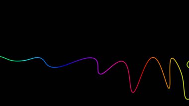 Ses dijital ekolayzır teknolojisi, nabız müzikal. Ses dalgasının özeti. Tasarım öğesi.