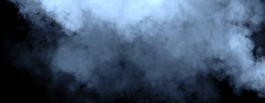 Panoramik sis dokusu örtüşüyor. Efekt, metin veya metin alanı için soyut duman izole arkaplan .