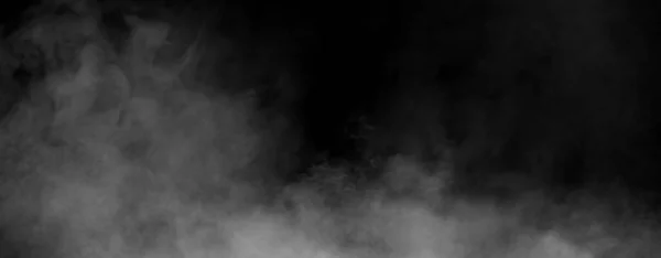 Panoramic fog mist texture overlays. Abstract smoke isolated background for effect, text or copyspace . Stock illustration.