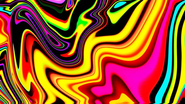 Colorful Iquid Wave Background Abstract Llquid Swirl Pattern Creating Artworks — Stock Photo, Image