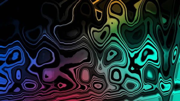 Fundo Onda Líquida Colorida Abstract Llquid Swirl Pattern Creating Artworks — Fotografia de Stock