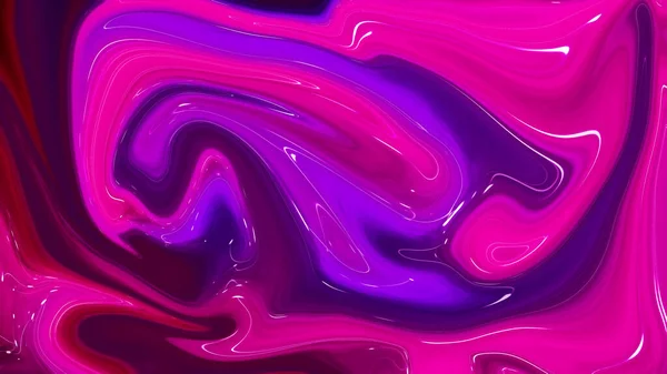 デジタル流体液体波背景 バナー カバー ポスターのサイケデリックアートのための液体カラフルな波のテクスチャの背景 ストックイラスト — ストック写真