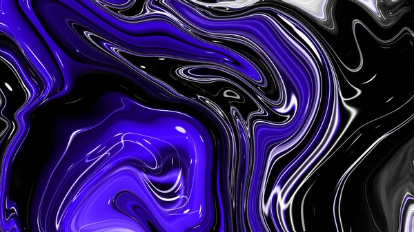 Digital Fluid Liquid Wave Background Liquid Colorful Wave Texture Background — Stock Photo, Image
