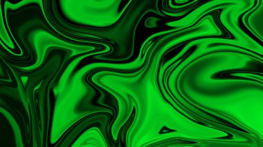 Dijital sıvı dalga arkaplanı. Pankart, el ilanı, kapak ve poster sanrı sanatı için sıvı soyut mermer renkli dalga dokusu. Stok illüstrasyonu.