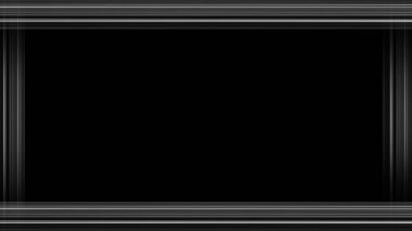 Beyaz arayüz örtülerini göster. İzole edilmiş arkaplanda resim çerçevesi. Pankart veya kapak için kenar dokusu.