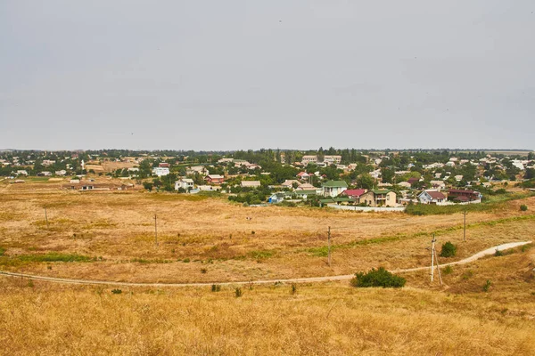 2014年7月战争爆发前乌克兰顿涅茨克地区的 Shyrokyne — 图库照片