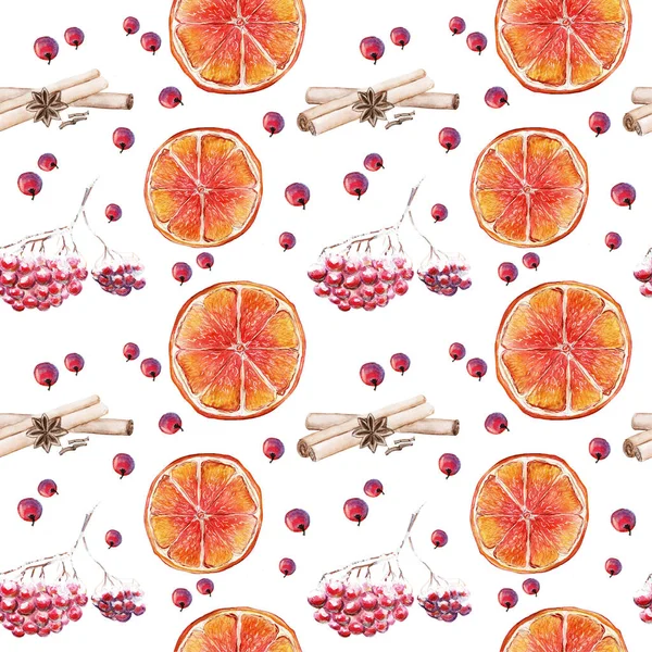 New Year Pattern Orange — Stock Photo, Image