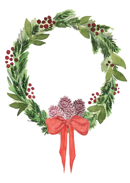 Süper ile izole Noel çelenk