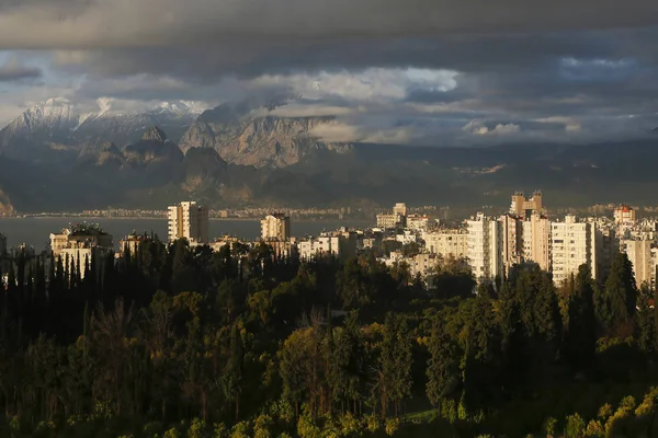 Antalya City Utsikt Turkiet — Stockfoto