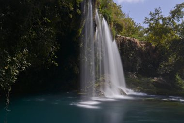 Duden Şelalesi uzun pozlama