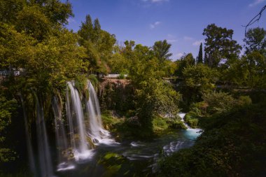 Duden Şelalesi uzun pozlama