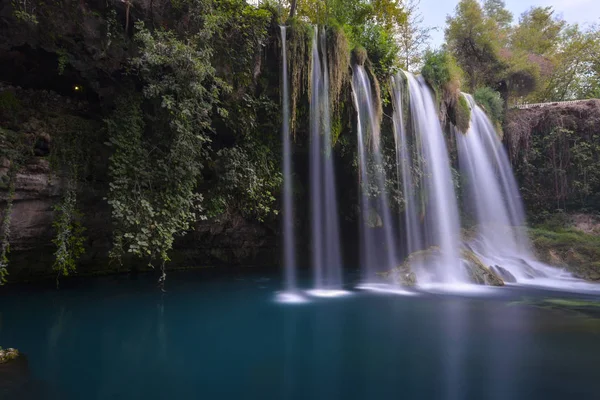 Duden Waterfall lange blootstelling — Stockfoto