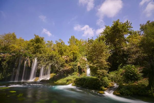 Duden Wasserfall Langzeitbelichtung — Stockfoto