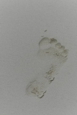 Kumda ayak izleri