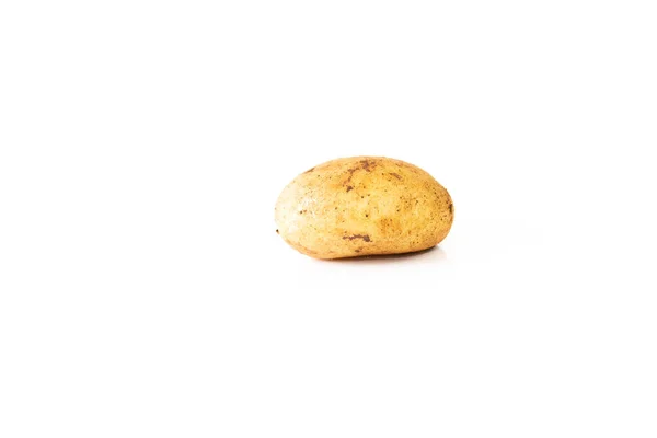 Sobre a batata amarela lamacenta — Fotografia de Stock