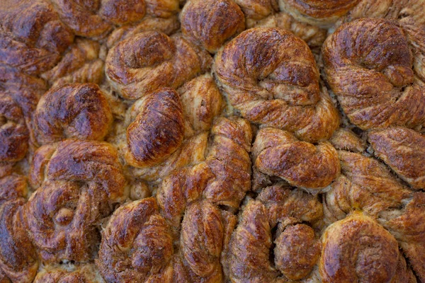 ขนมป อปป ทอดแบบท าเอง — ภาพถ่ายสต็อก